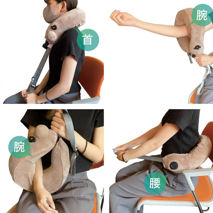 ネックピロー電動ネック＆ボディリラクサー