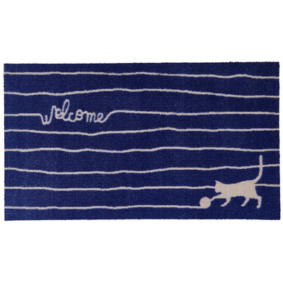 玄関マット 40cm×70cm 屋内・屋外兼用 プレイキャット