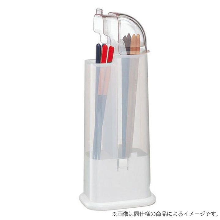 カトラリースタンドフード付角型箸立てスヌーピー