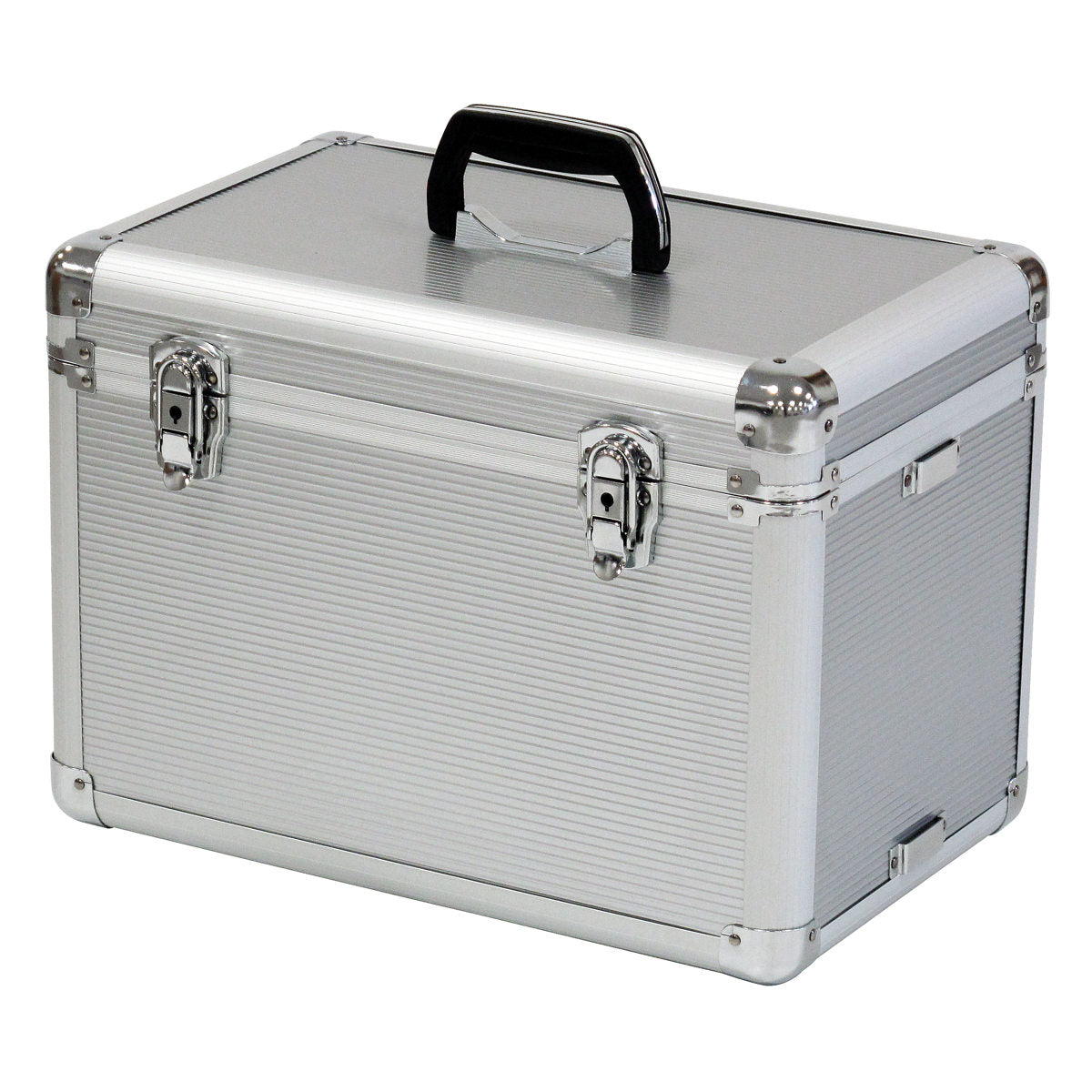アルミケース 小型 ALC-BOX 工具箱 幅43.5×奥行29.5×高さ34cm 鍵付き