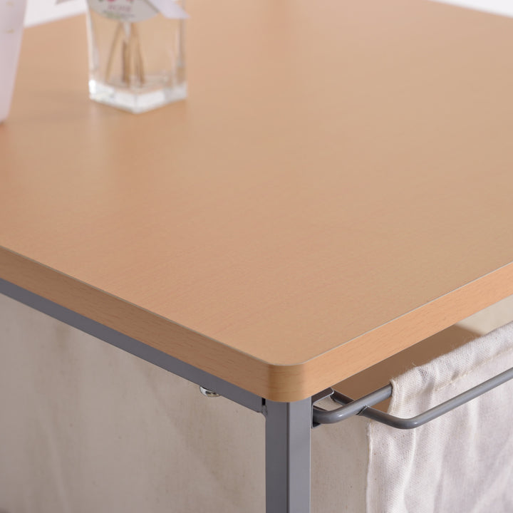 キャンバスチェスト幅43cm4段簡単組立