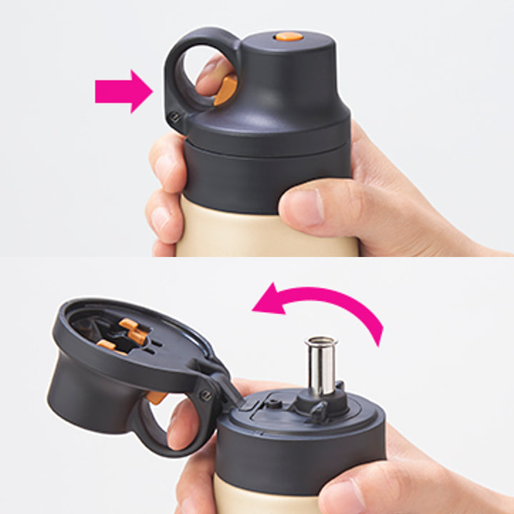 タイガー水筒500ml真空断熱ボトルストローマグ保冷専用MCS-A050