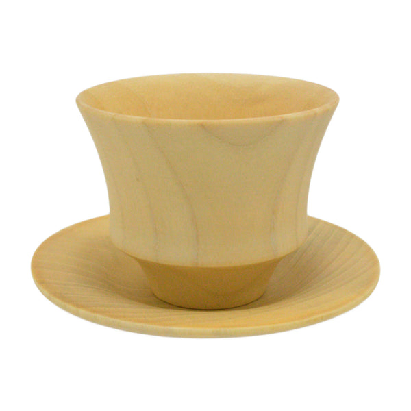 カップソーサーB.C.COFFEEHACHIソーサー付き