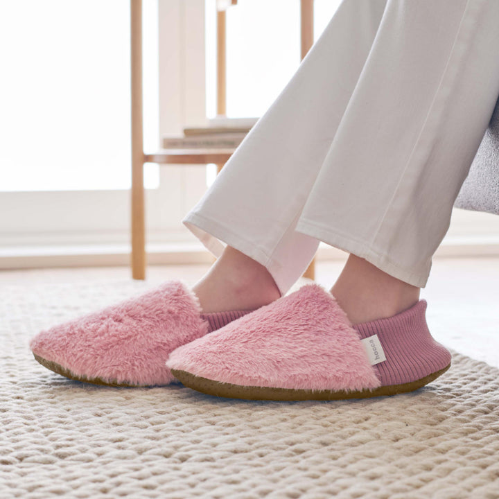 スリッパレンジですぐにホッカホカジェル湯たんぽhoccaポケット付きウォームスリッパ