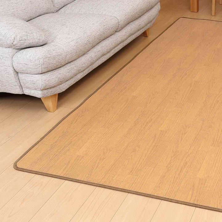 ホットカーペット電気カーペット木目フローリングタイプ3畳本体