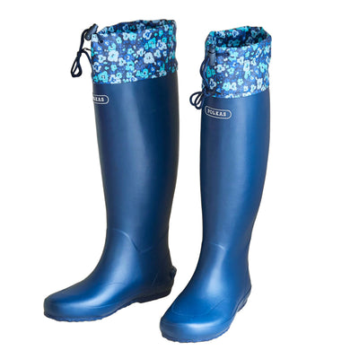 レインブーツ 折りたたみ可能 たためるレインブーツ POLKAS