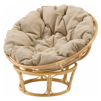 サークルチェア ラタン パーソナルチェア 完成品