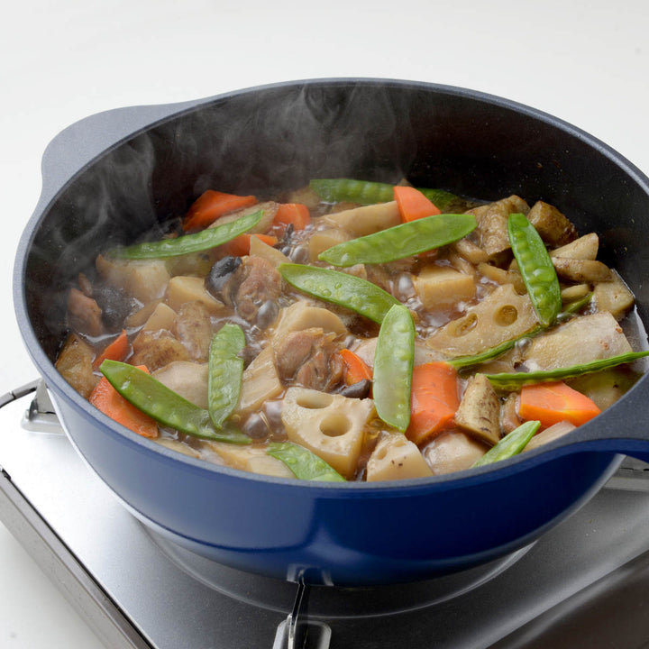 フライパン24cm深型ガス火専用ベルフィーナライトプレミアム軽量