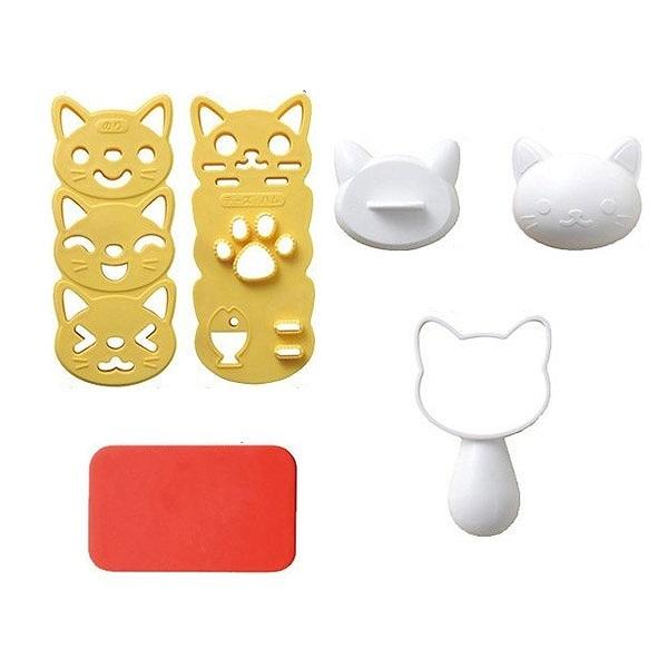 おにぎり押し型おむすびニャンおにぎり抜き型キャラ弁