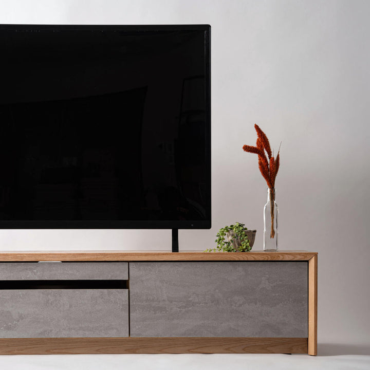 formローボード幅180cmプラント完成品木目調天然木石目調