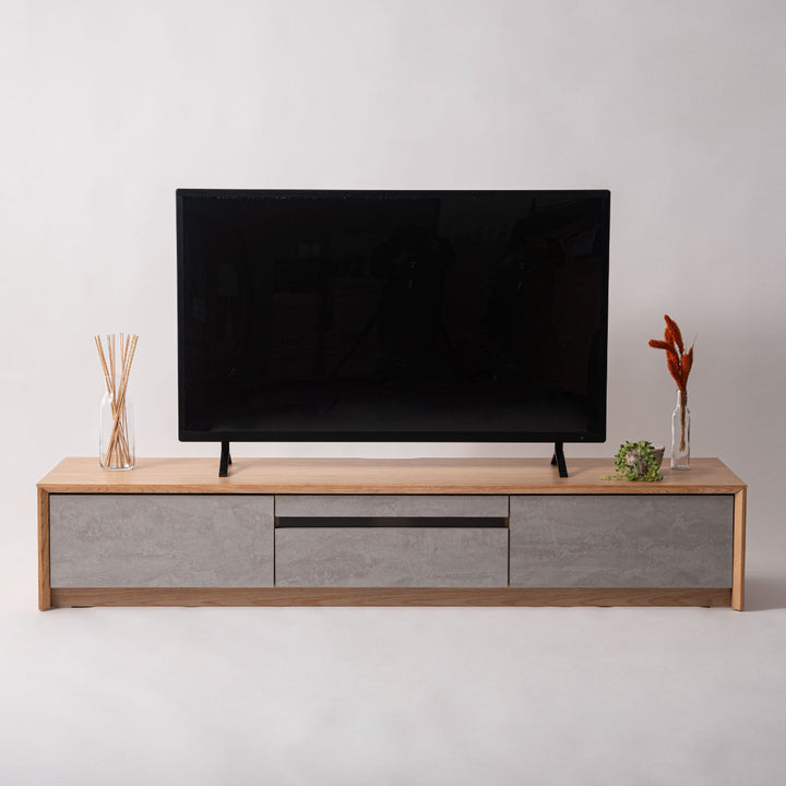 formローボード幅180cmプラント完成品木目調天然木石目調