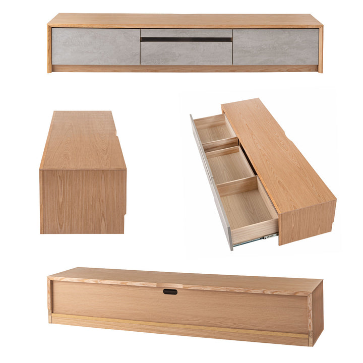 formローボード幅180cmプラント完成品木目調天然木石目調