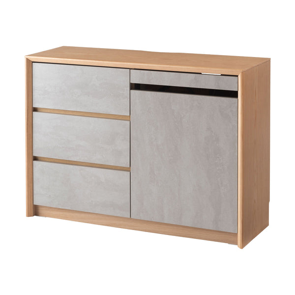 formサイドボード幅100cmプラント木目調天然木石目調可動棚