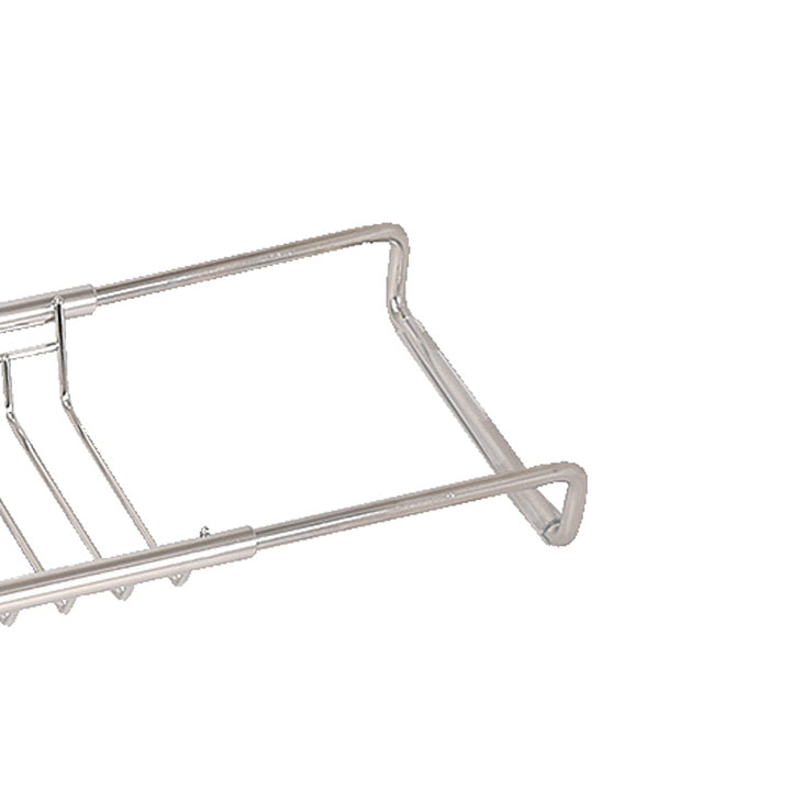 水切りラックシンク渡しアットアクアステンレス製スライド水切りラックスリム