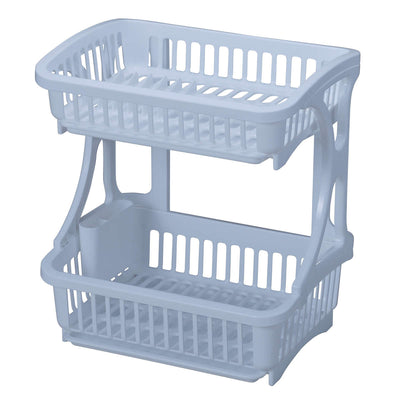 水切りラック ハルミック 2段式 水切りバスケット