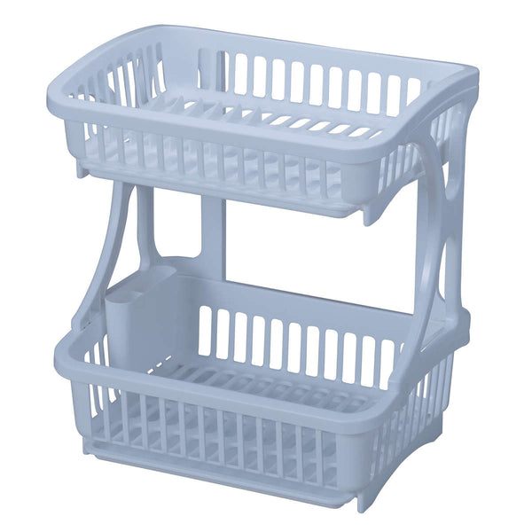 水切りラックハルミック2段式水切りバスケット