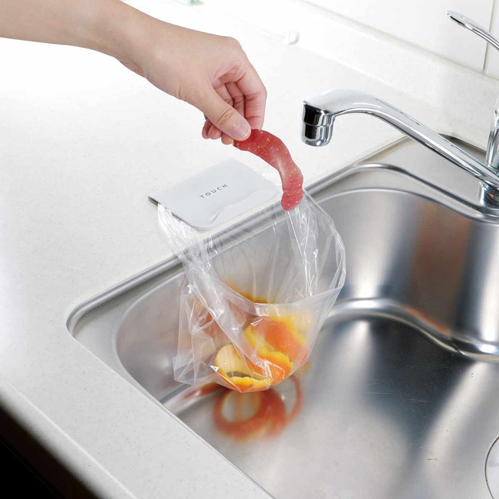 三角コーナーゴミ入れTOUCHstペタッとポイ