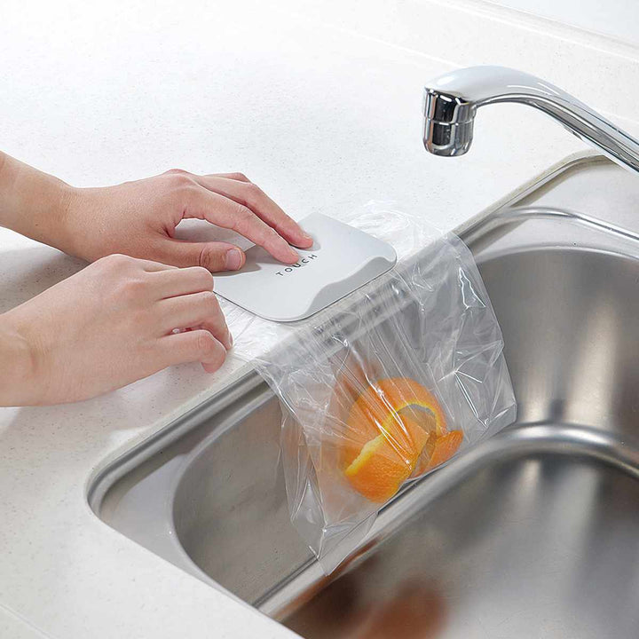 三角コーナーゴミ入れTOUCHstペタッとポイ