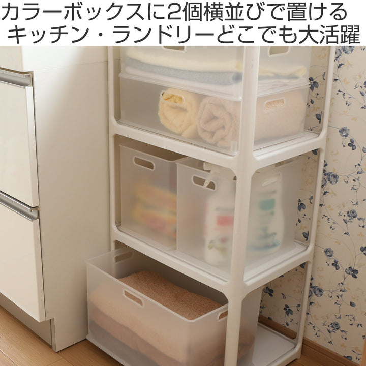 収納ボックス収納ケースナチュラインボックスSDプラスチック日本製