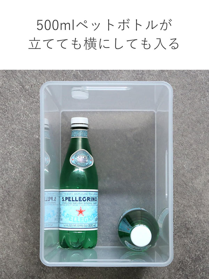 収納ボックス収納ケースナチュラインボックスSDプラスチック日本製