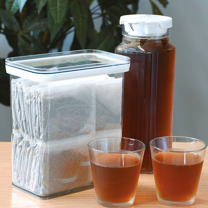 保存容器麦茶パックが1袋分入るキャニスター