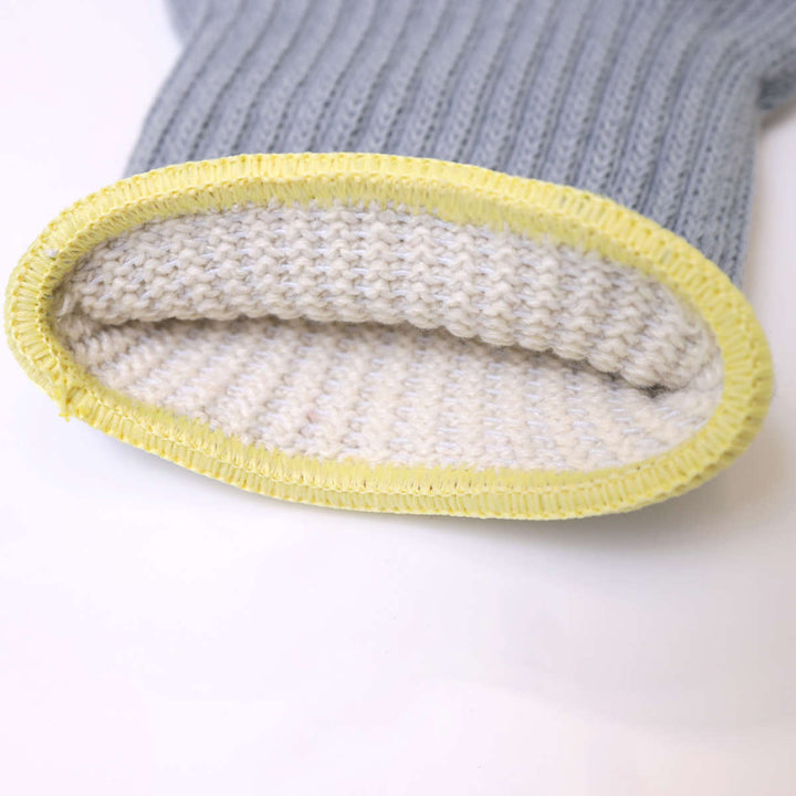 鍋つかみ3本指ミトン耐熱滑り止め付アウトドア