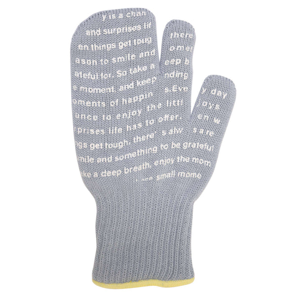 鍋つかみ3本指ミトン耐熱滑り止め付アウトドア