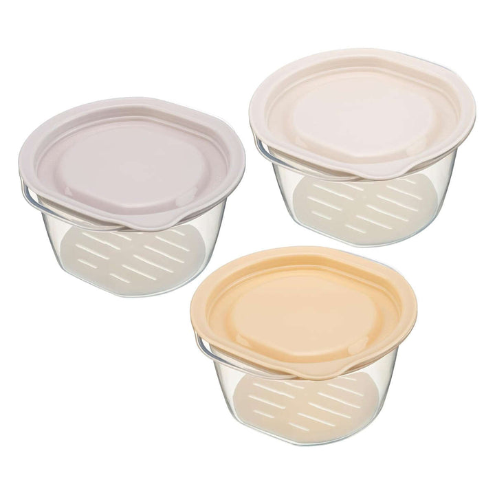 保存容器冷凍ご飯容器すのこ付きごはん容器3個入り