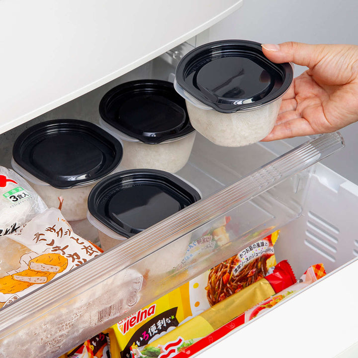 保存容器冷凍ご飯容器すのこ付きごはん容器3個入り