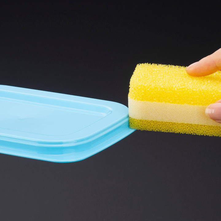 保存容器楽ちんパック角型600ml4色組