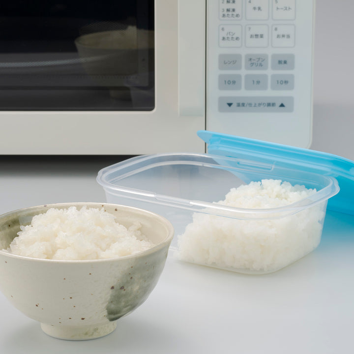 保存容器楽ちんパック角型600ml4色組