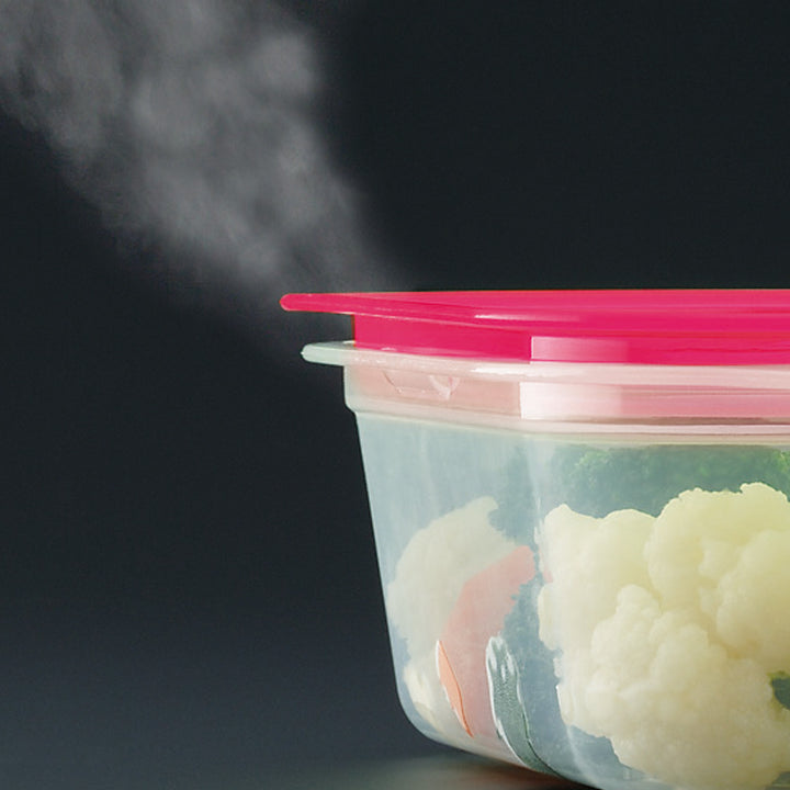 保存容器楽ちんパック角型600ml4色組