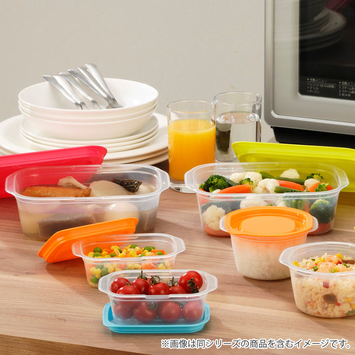 保存容器楽ちんパックごはん一膳用4色組