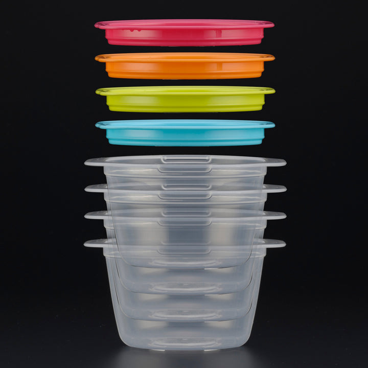 保存容器楽ちんパックごはん一膳用4色組