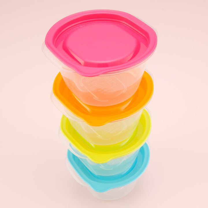 保存容器楽ちんパックごはん一膳用4色組