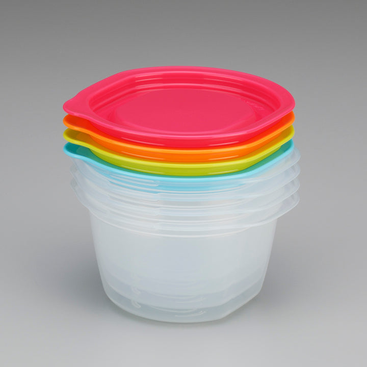 保存容器楽ちんパックごはん一膳用4色組