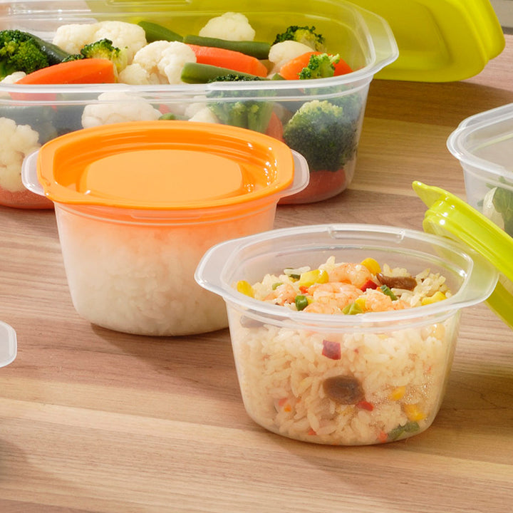 保存容器楽ちんパックごはん一膳用4色組