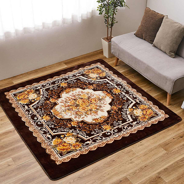 ラグ洗えるアドリア185x185ホットカーペットカバー