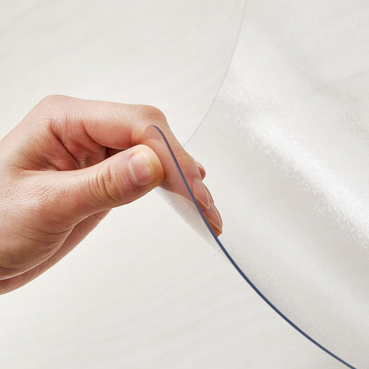 クリアマット180x180クリアダイニングラグ透明マット