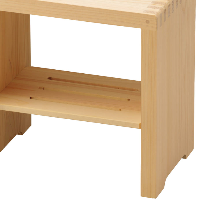 風呂椅子木製座面高30cm箱型檜ひのき