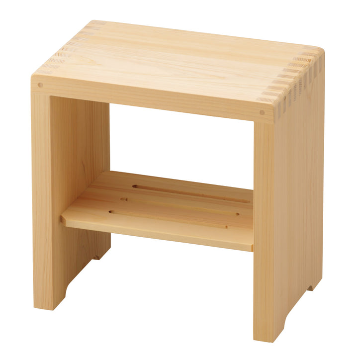 風呂椅子木製座面高30cm箱型檜ひのき