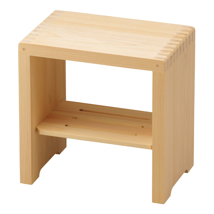 風呂椅子木製座面高30cm箱型檜ひのき