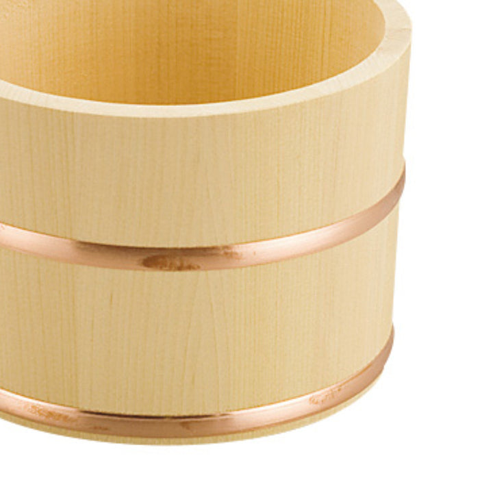 湯桶木製片手湯桶ヒバ