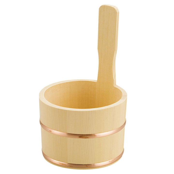 湯桶木製片手湯桶ヒバ