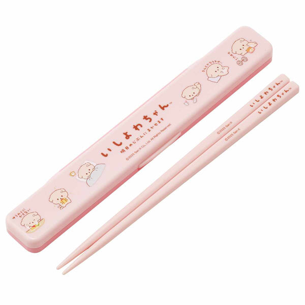 音の鳴らない箸・箸箱セットいしよわちゃん