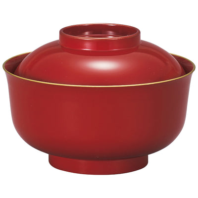 汁椀 レンジ羽反雑煮椀 金塗