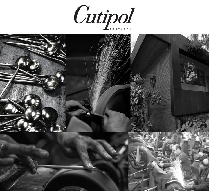 CutipolクチポールKUBE箸＋箸置き箱付ペアセットブラック×ブラックシルバー