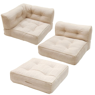 フロアソファ 3点セット retoa ローソファ カウチソファ