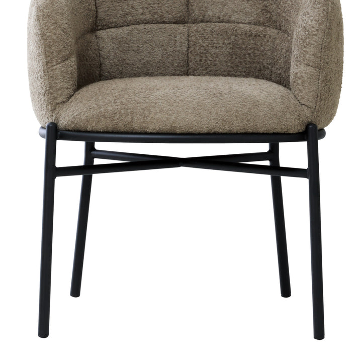 ダイニングチェア座面高44cmフェンスラウンジチェア