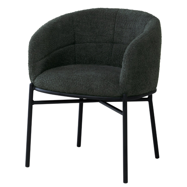 ダイニングチェア座面高44cmフェンスラウンジチェア